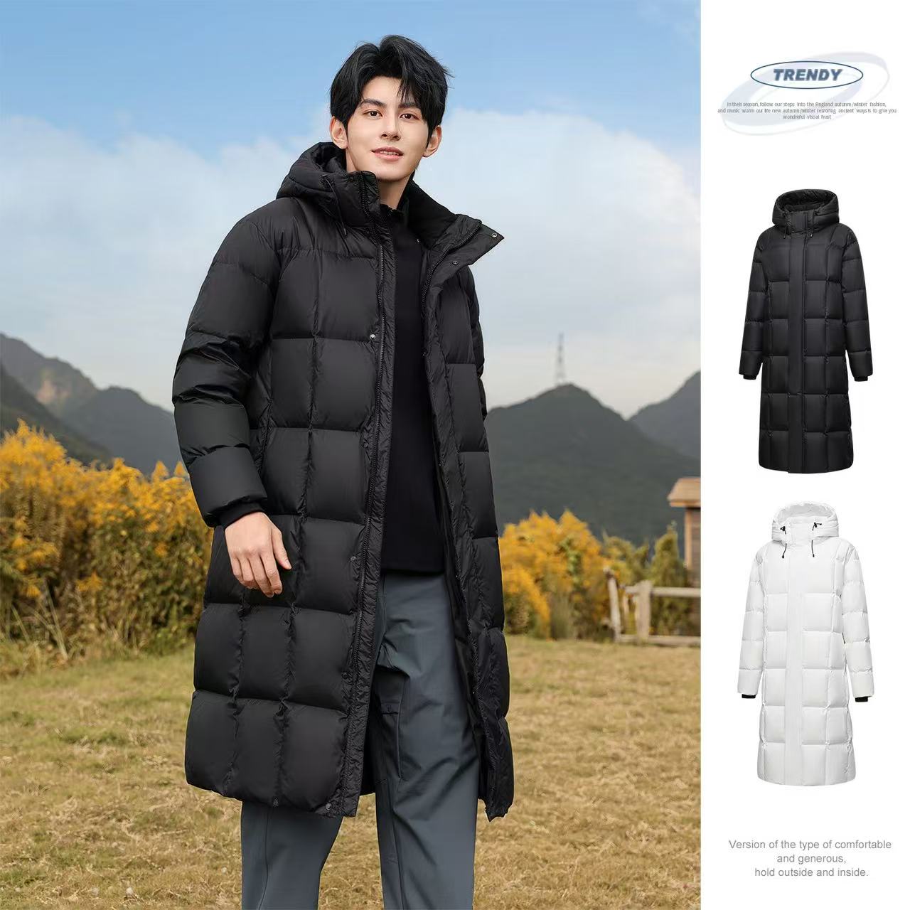 Long Quilted Puffer Coat &ndash; Everyday Winter Essential