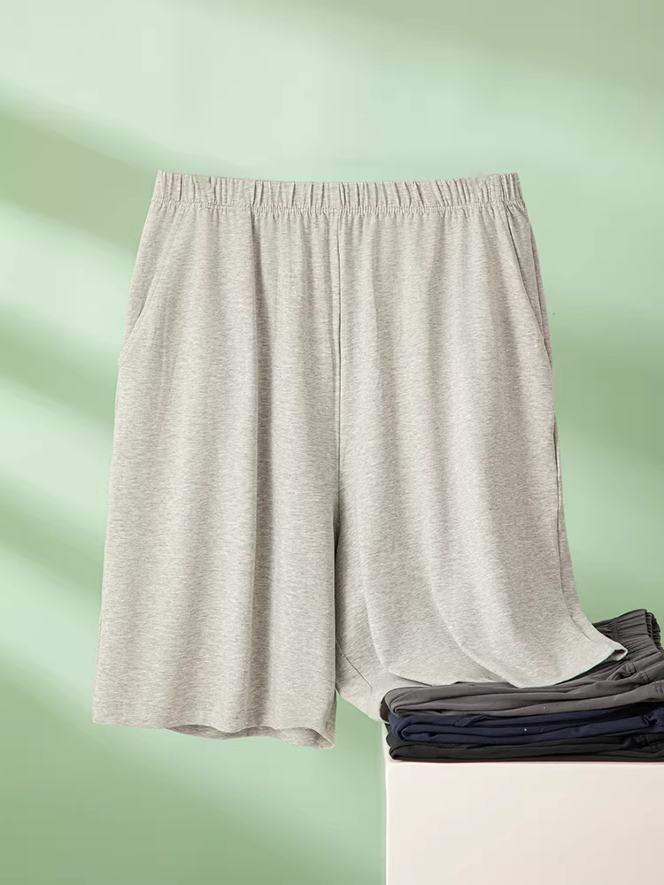 Men's Cotton Sleep Shorts &ndash; Soft & Breathable 